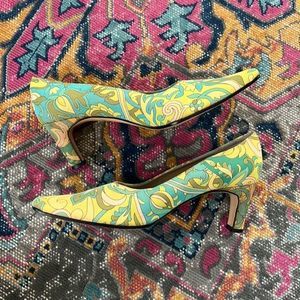 VINTAGE VANELi East Paisley Pumps High Heels size 7.5